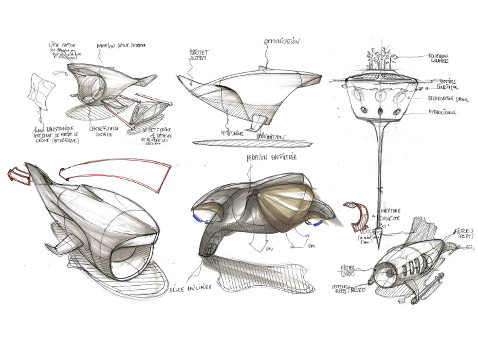 droni subacquei ROV classe V prototipi